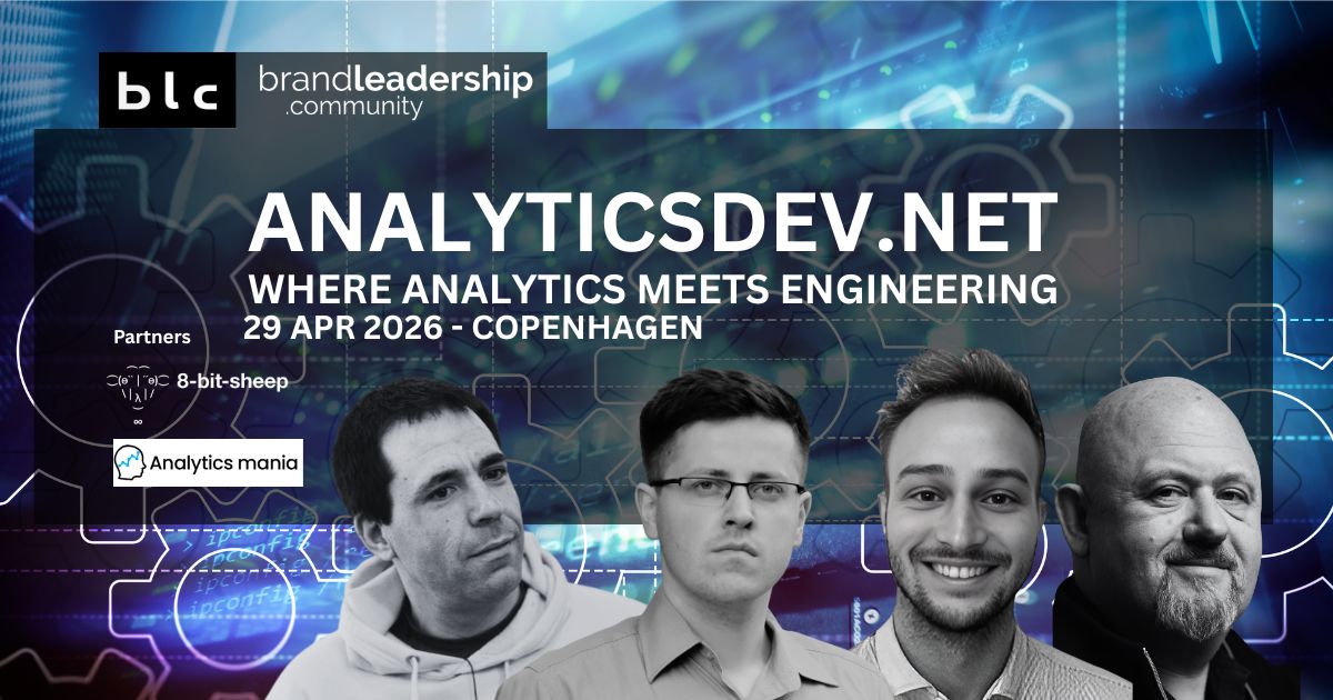 AnalyticsDev.net - Where Analytics Meets Engineering - April 29, 2026 Copenhagen
