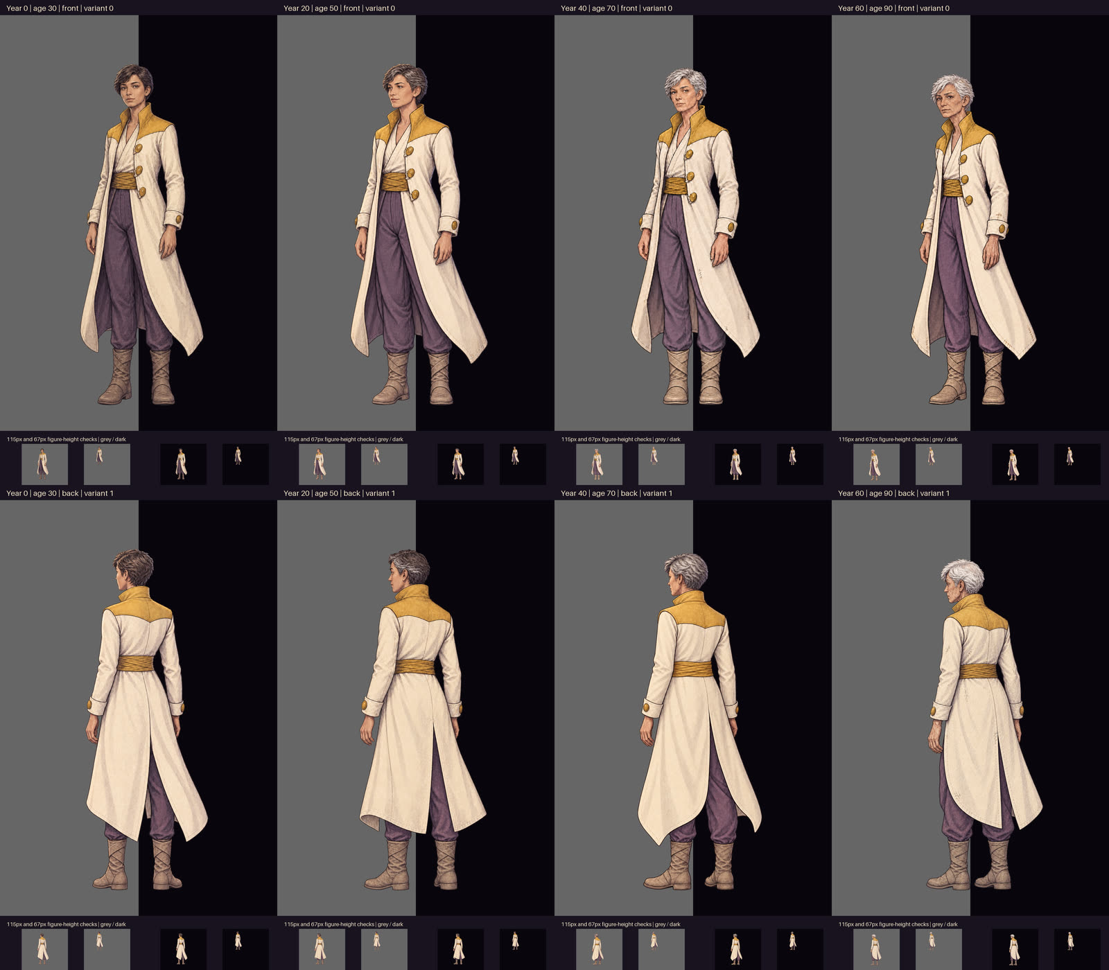 The captain: the Longline Navigator, life-stage sheet